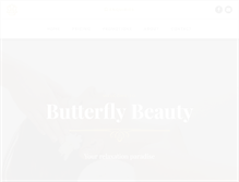 Tablet Screenshot of butterflybeautyayr.co.uk